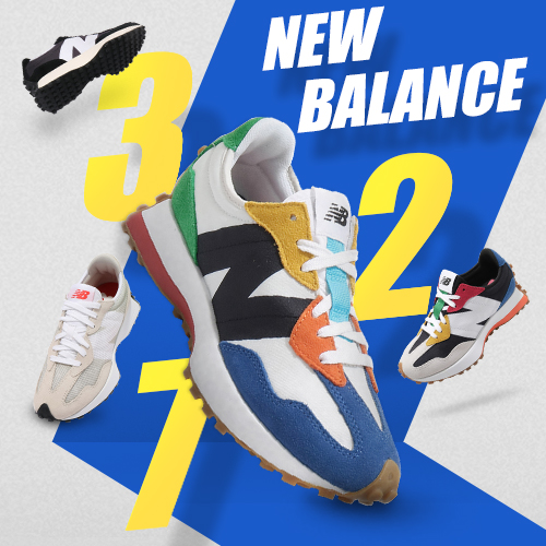 New Balance 327
男女復古休閒鞋