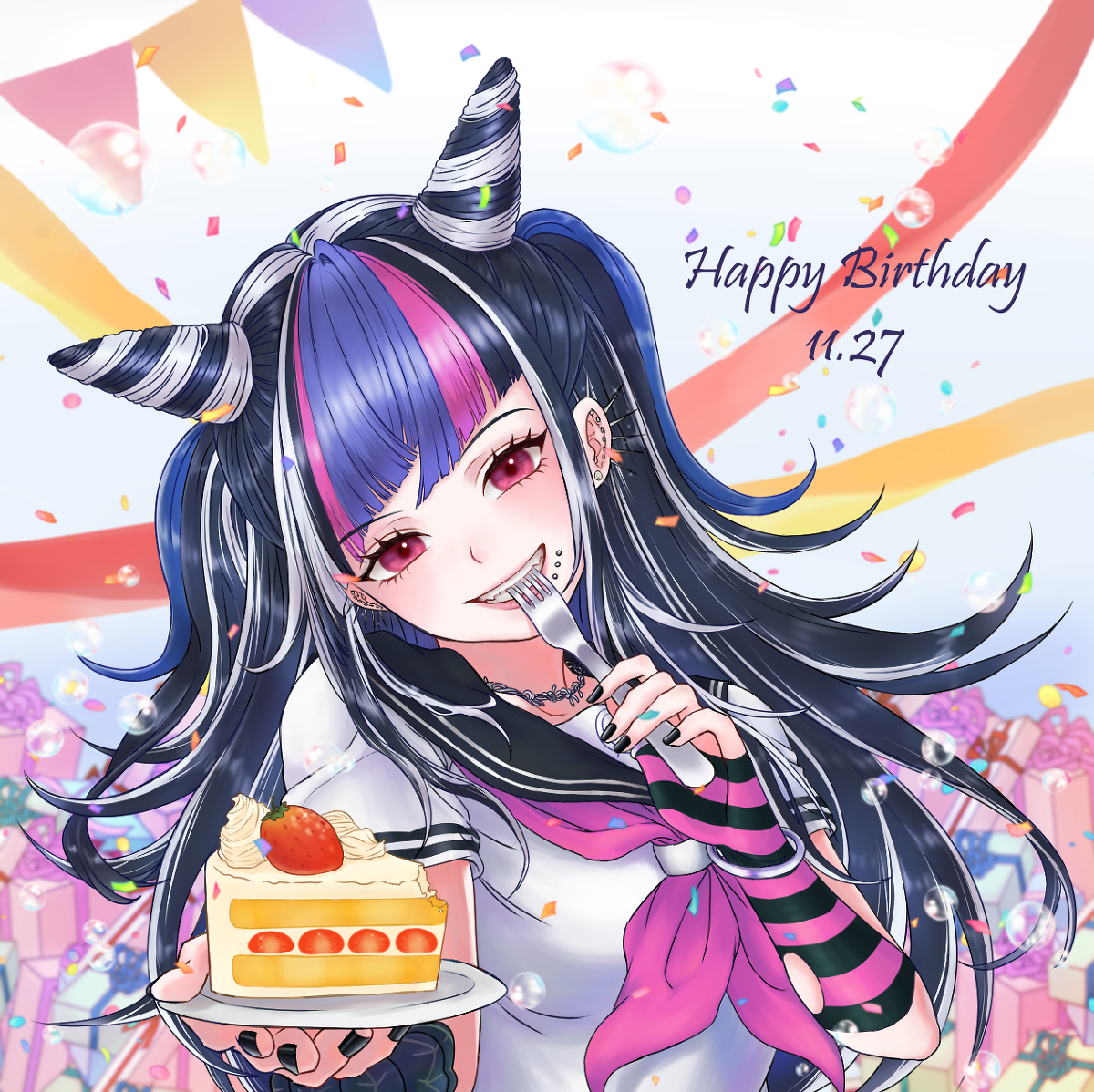 閒聊 今天是澪田唯吹 Mioda Ibuki 的生日 槍彈辯駁系列 彈丸論破 哈啦板 巴哈姆特