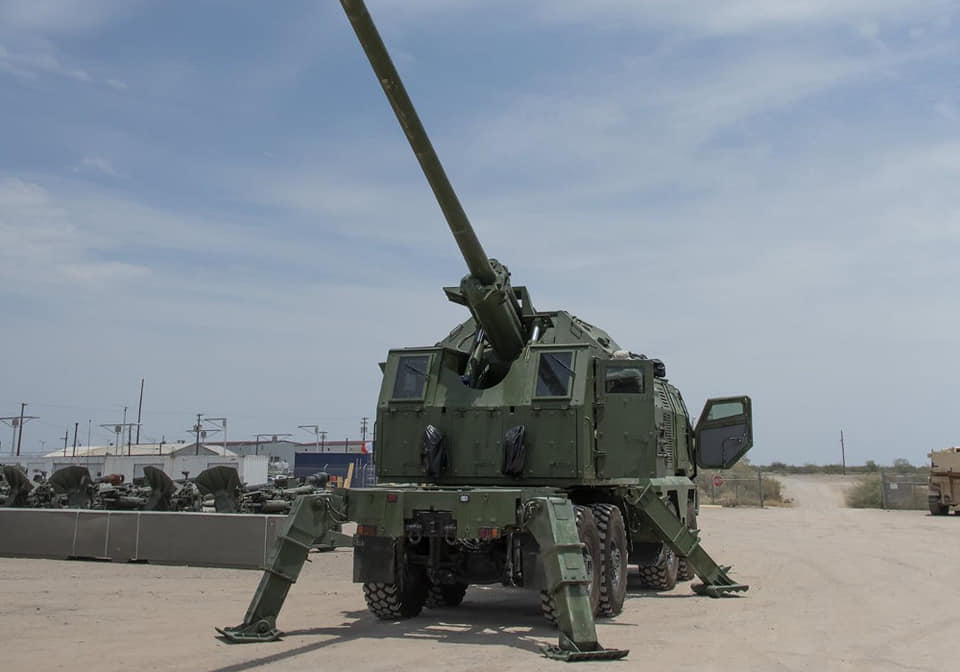 圖 美國陸軍正在測試東歐引進的輪型自走砲