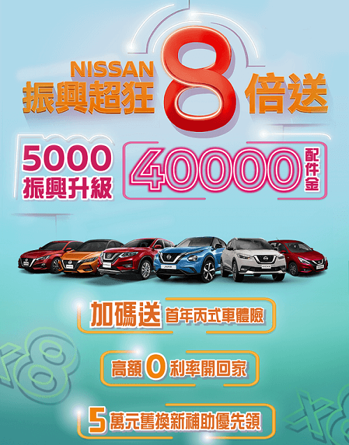 Nissan振興超狂8倍送活動