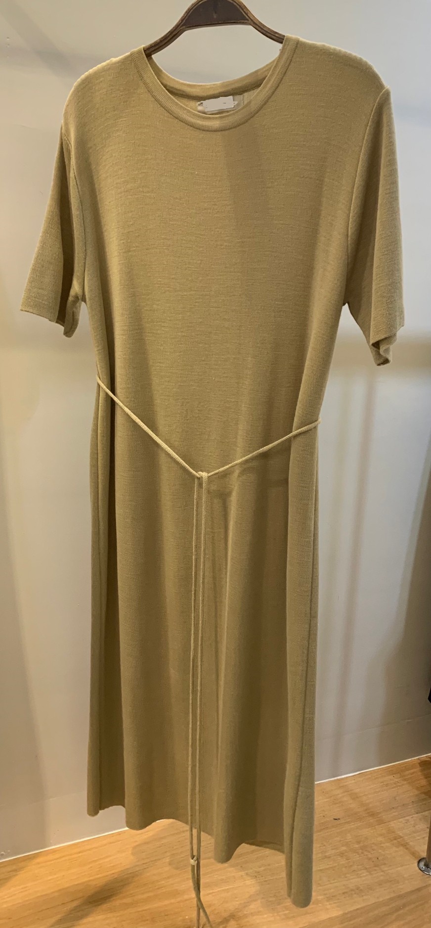 (n01)SIMPLE附帶針織涼感洋裝