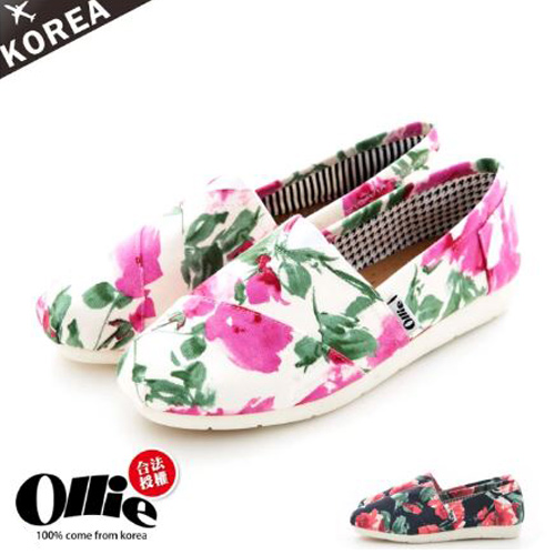 HIKOREA 正韓製
波希米亞風帆布懶人鞋