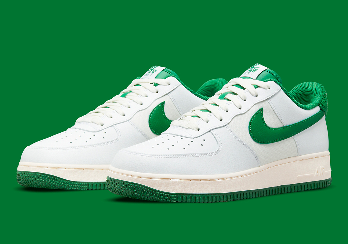 Green and white air force 1 online