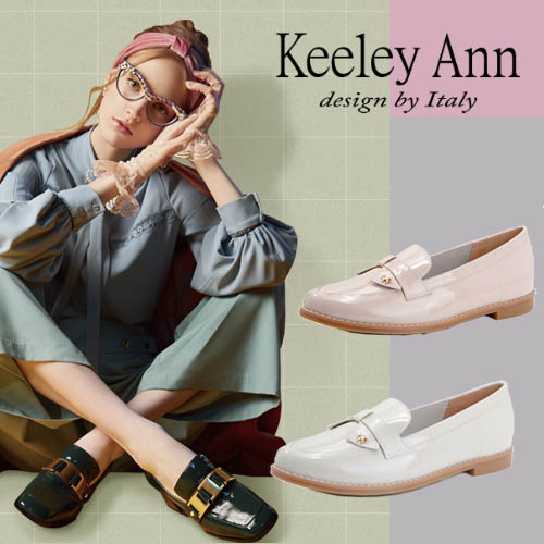 Keeley Ann
金屬飾釦漆皮樂福鞋
