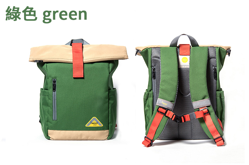 探險家後背包-中-綠