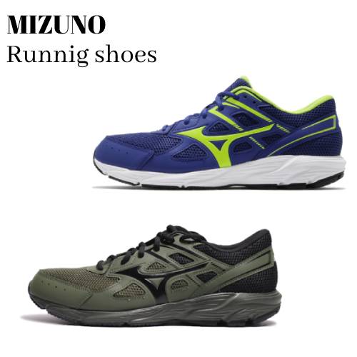 MIZUNO 
男款輕量透氣跑鞋