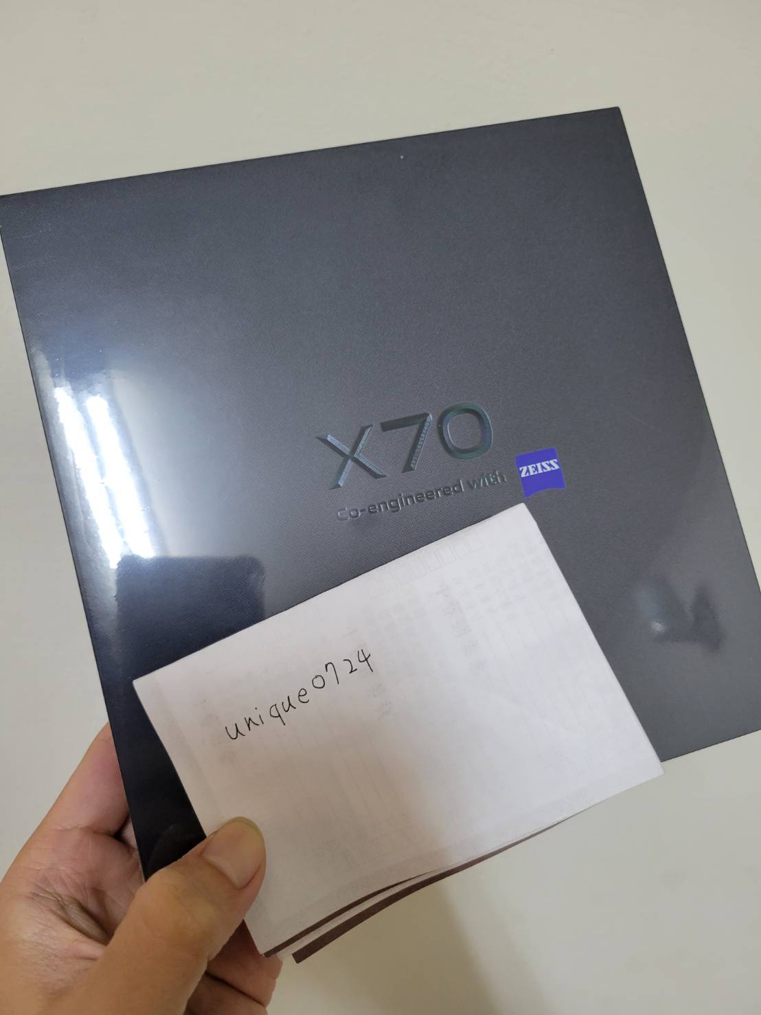 [賣/台中/皆可] Vivo X70霓砂藍全新