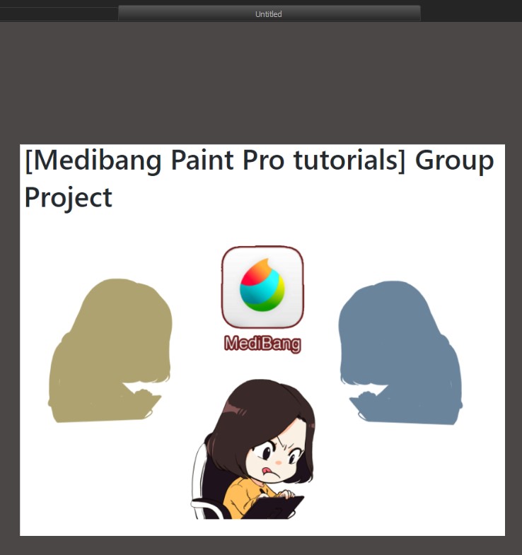Screenshot with New via Clipboard in Medibang