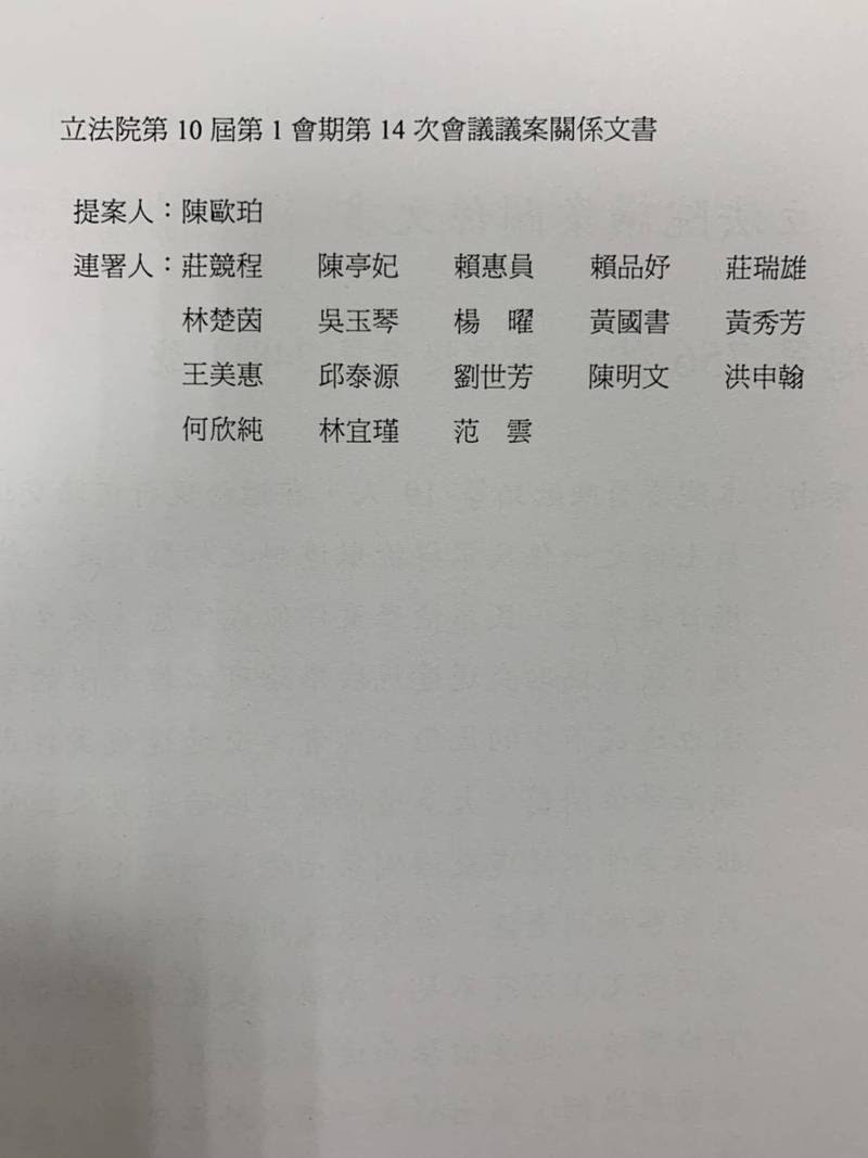 [分享] 紅線違停不能檢舉 連署立委 台南第一