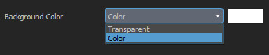 Background Color in Medibang Canvas Settings