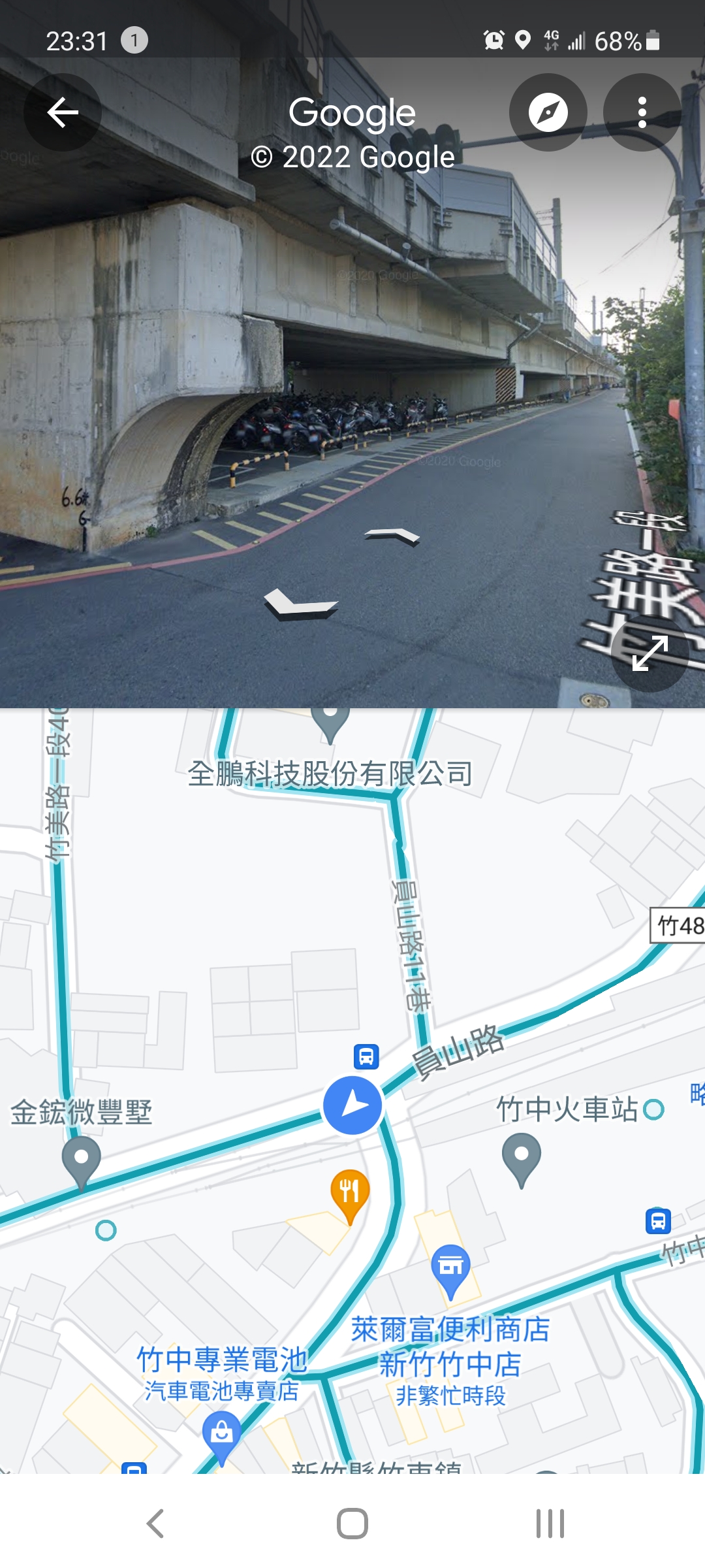 [問題] 竹中火車站附近有機車停車位嗎？