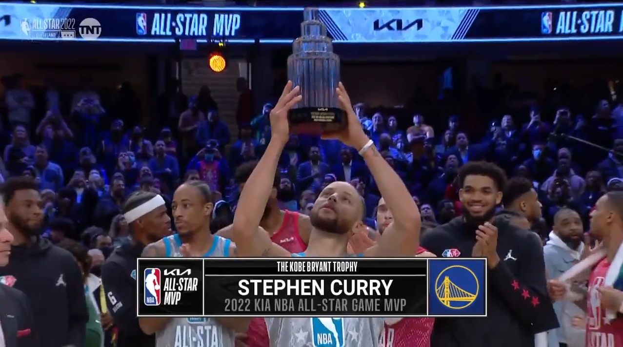[情報] Stephen Curry 拿下明星賽MVP