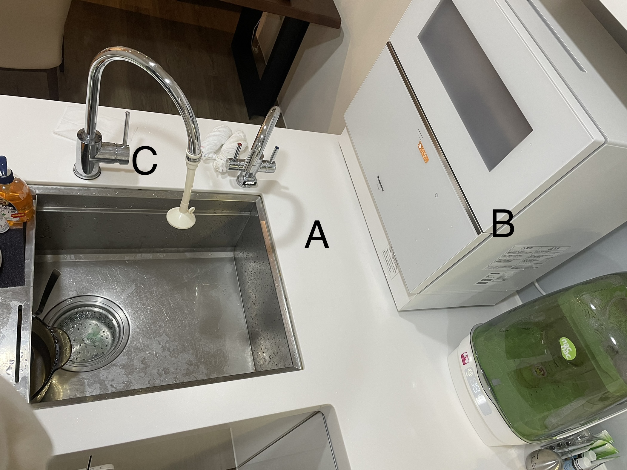 [問題] 桌上型洗碗機安裝位置