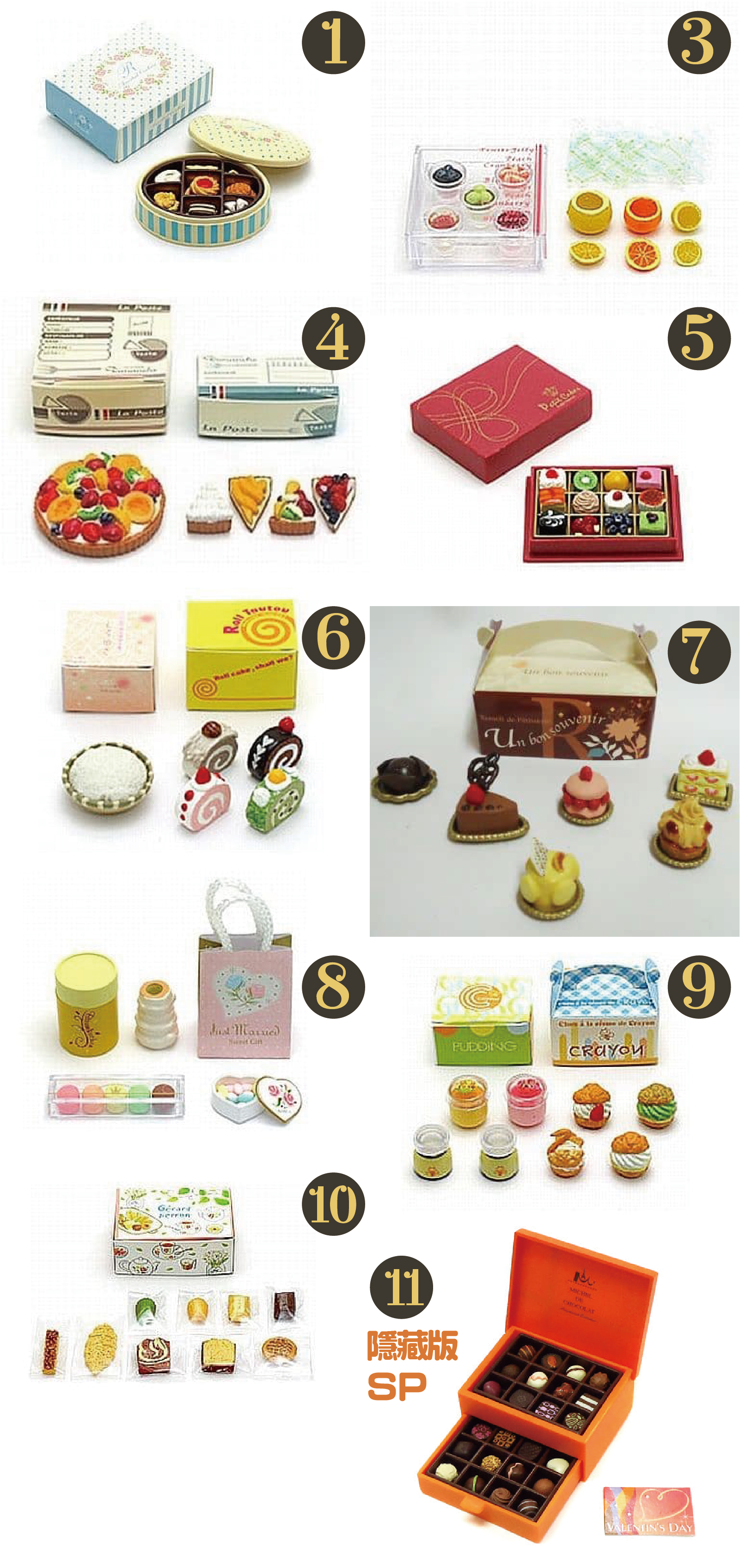RE-MENT 袖珍系列貴婦下午茶奢華甜點食玩盒玩全9+1種隱藏中古品-B級- HobbyToy 哈玩具