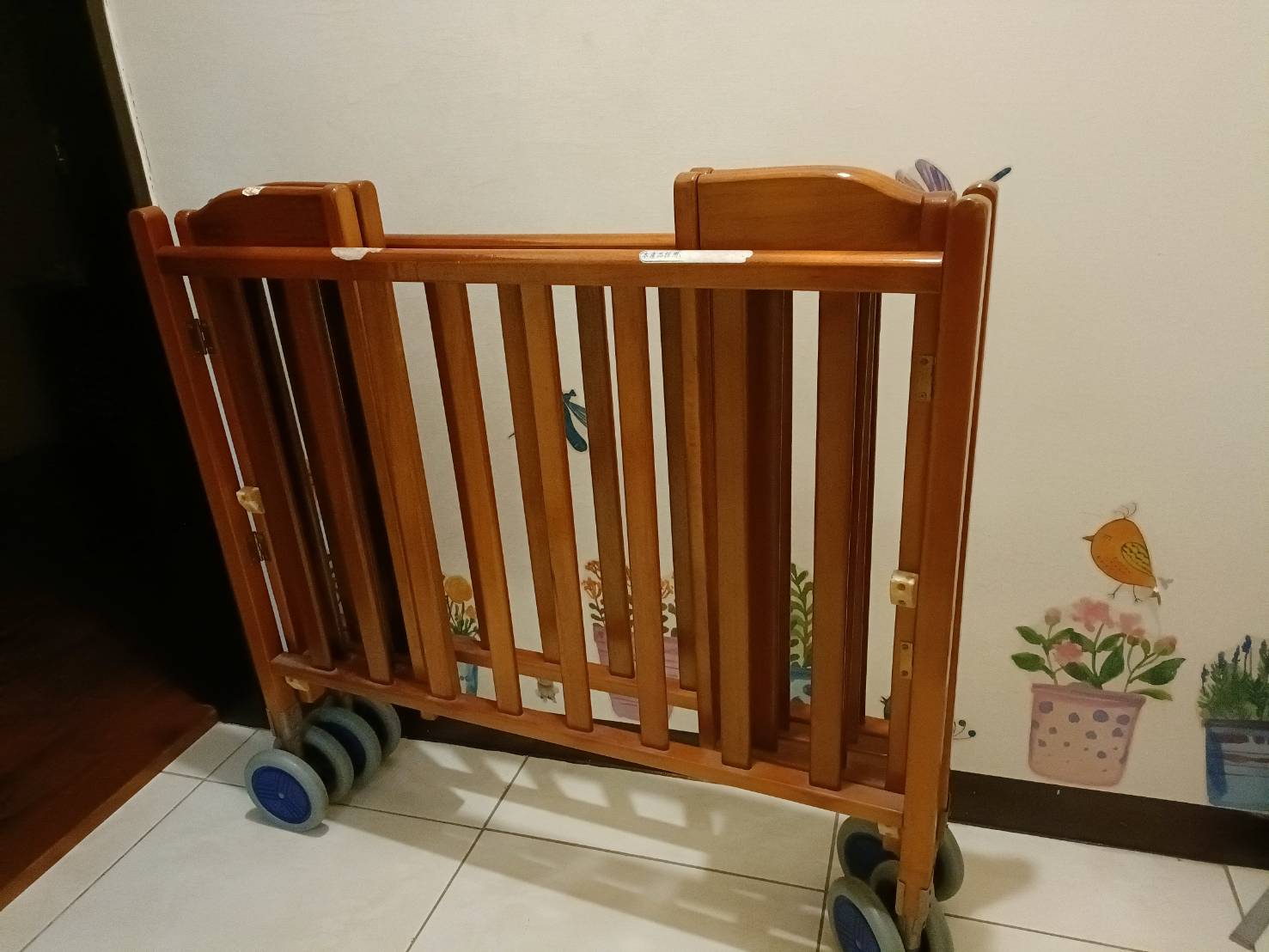 [交換] 木頭嬰兒床