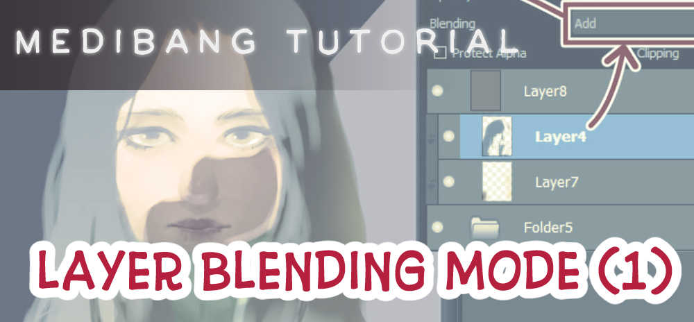 Blending mode in Medibang layer (part 1)