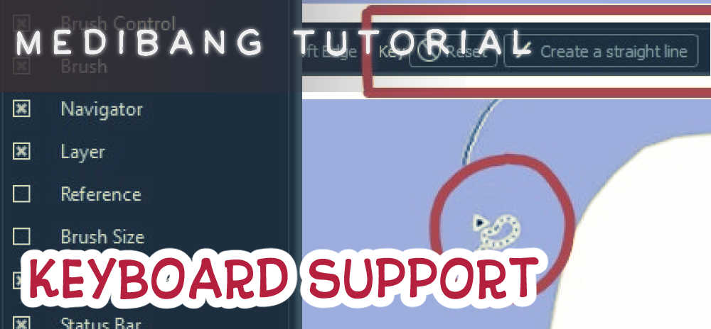 Keyboard Support for Medibang