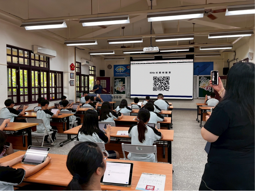 櫛構科技攜手校園推動碳盤查，打造永續教育新典範