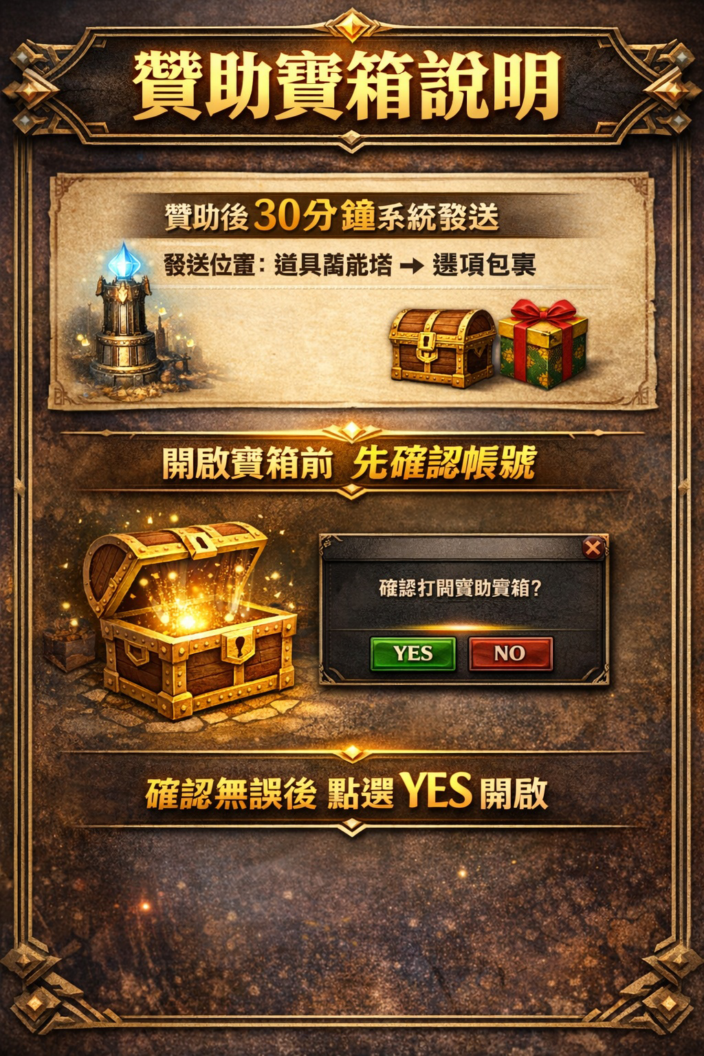 暗界天堂私服論壇 - 贊助領取方式介紹