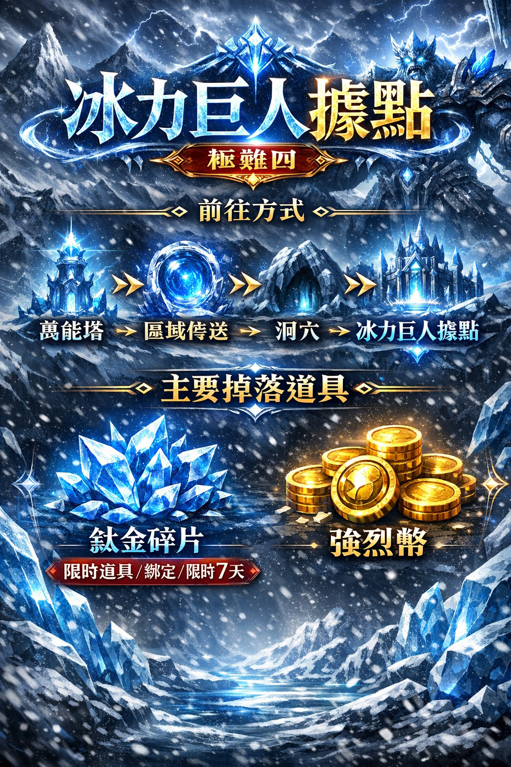 暗界天堂私服論壇 - 冰力巨人據點