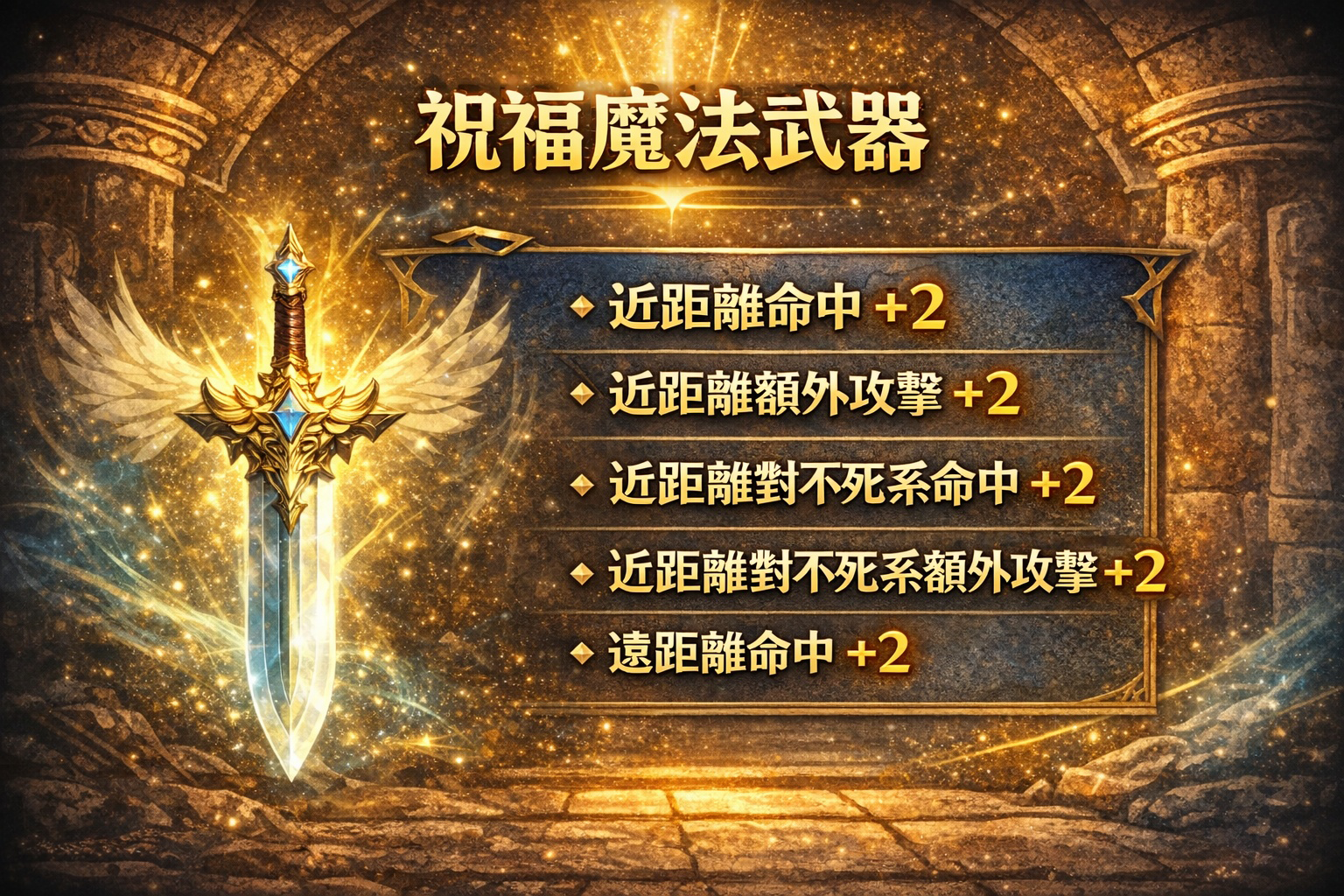 暗界天堂私服論壇 - 附加魔法武器技能介紹