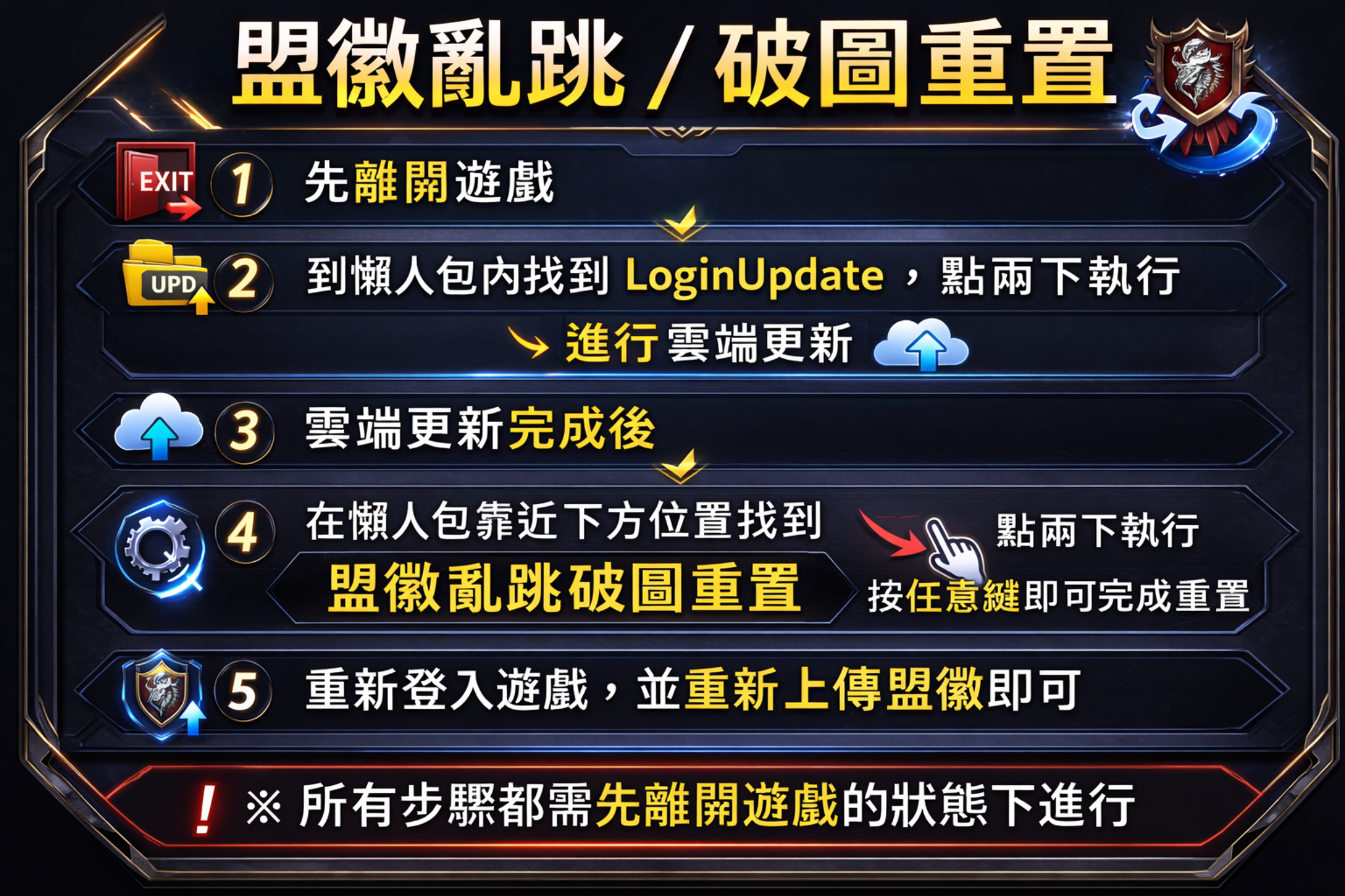 暗界天堂私服論壇 - 盟徽亂跳破圖重置