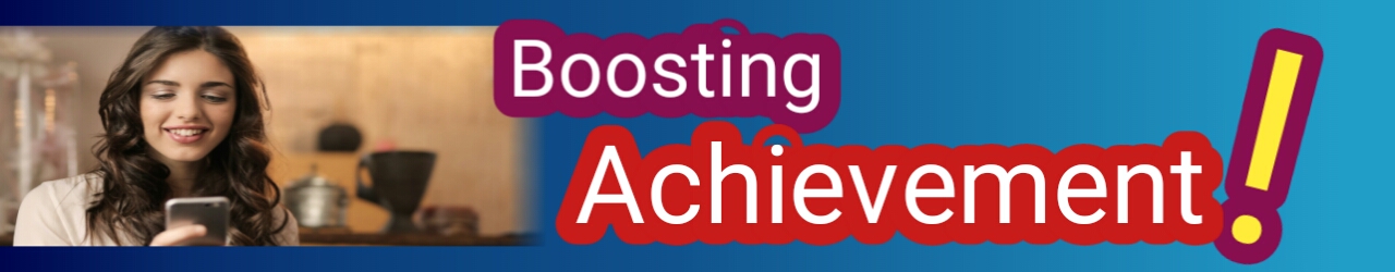 boosting achievement banner